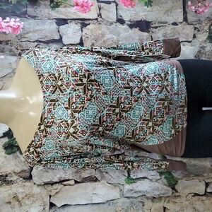 New Soul Revival Long Sleeve Scoop Neck Top Size XS